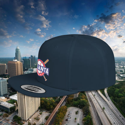 Atlanta Baseball Flat Bill Snapback