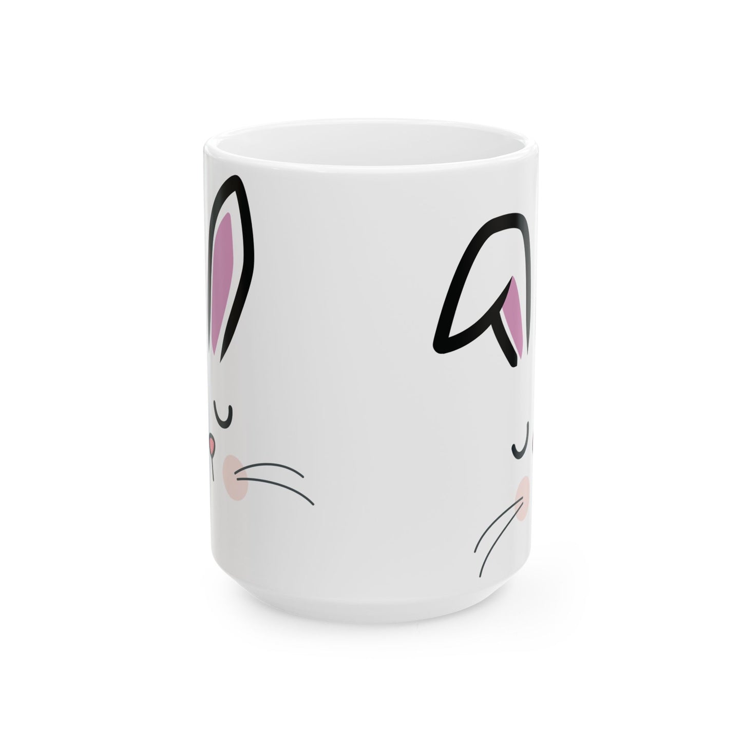 Bunny Face Ceramic Mug (11oz/15oz)