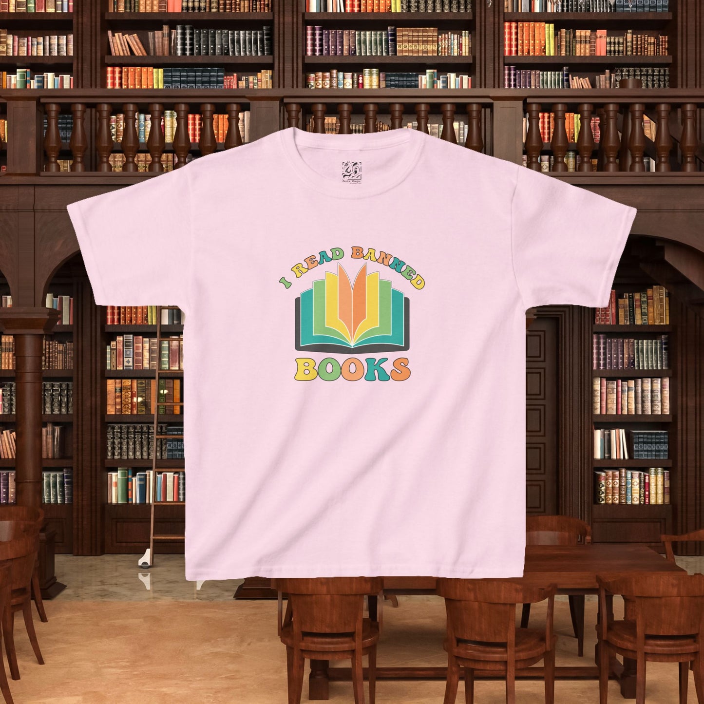 I Read Banned Books Kids Tee