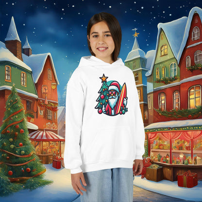 Surf Santa Youth Hoodie