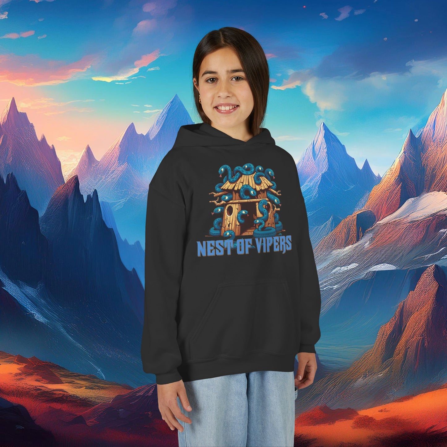 Nest of Vipers Youth Hoodie