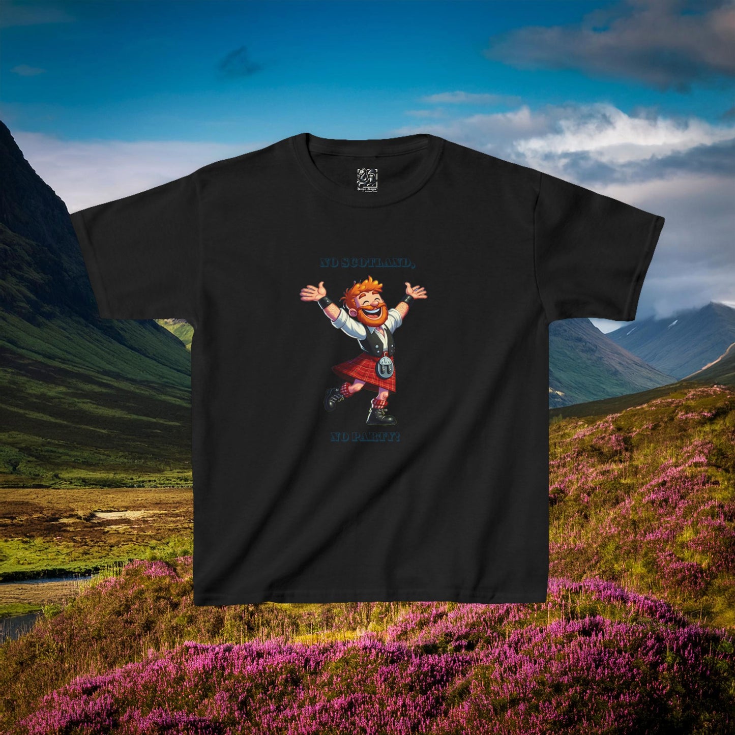 No Scotland, No Party Kids Tee