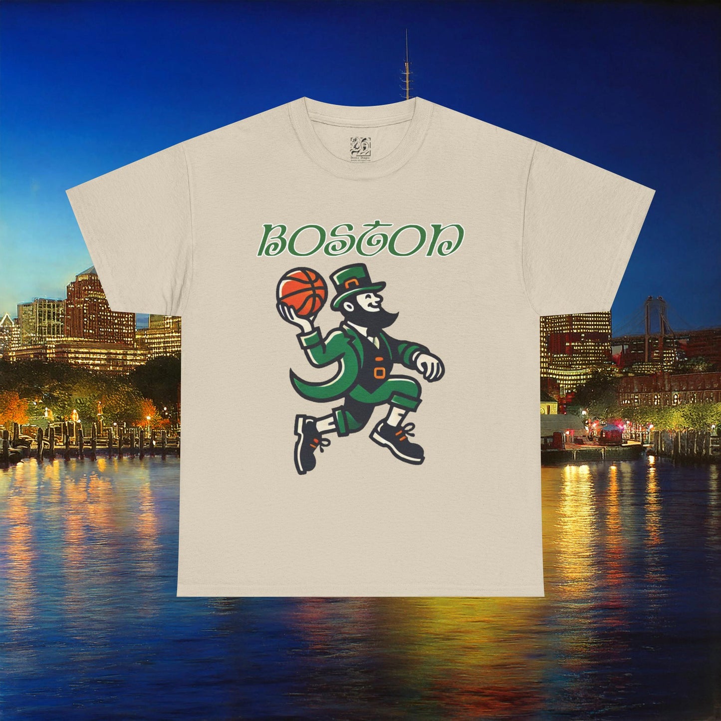 Boston Basketball Logo Tee