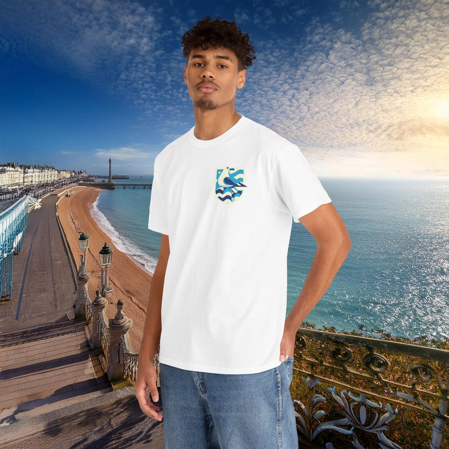 Brighton & Hove Albion Gull Crest Tee