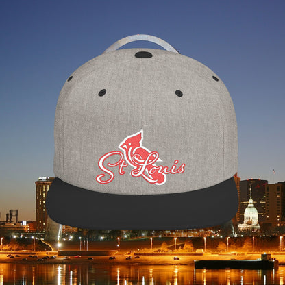 The St Louis Baseball Flat Bill Snapback