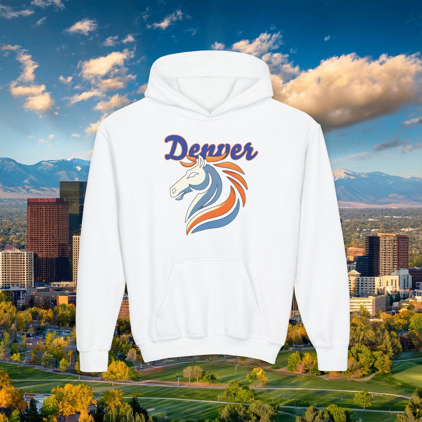Bronco Youth Hoodie