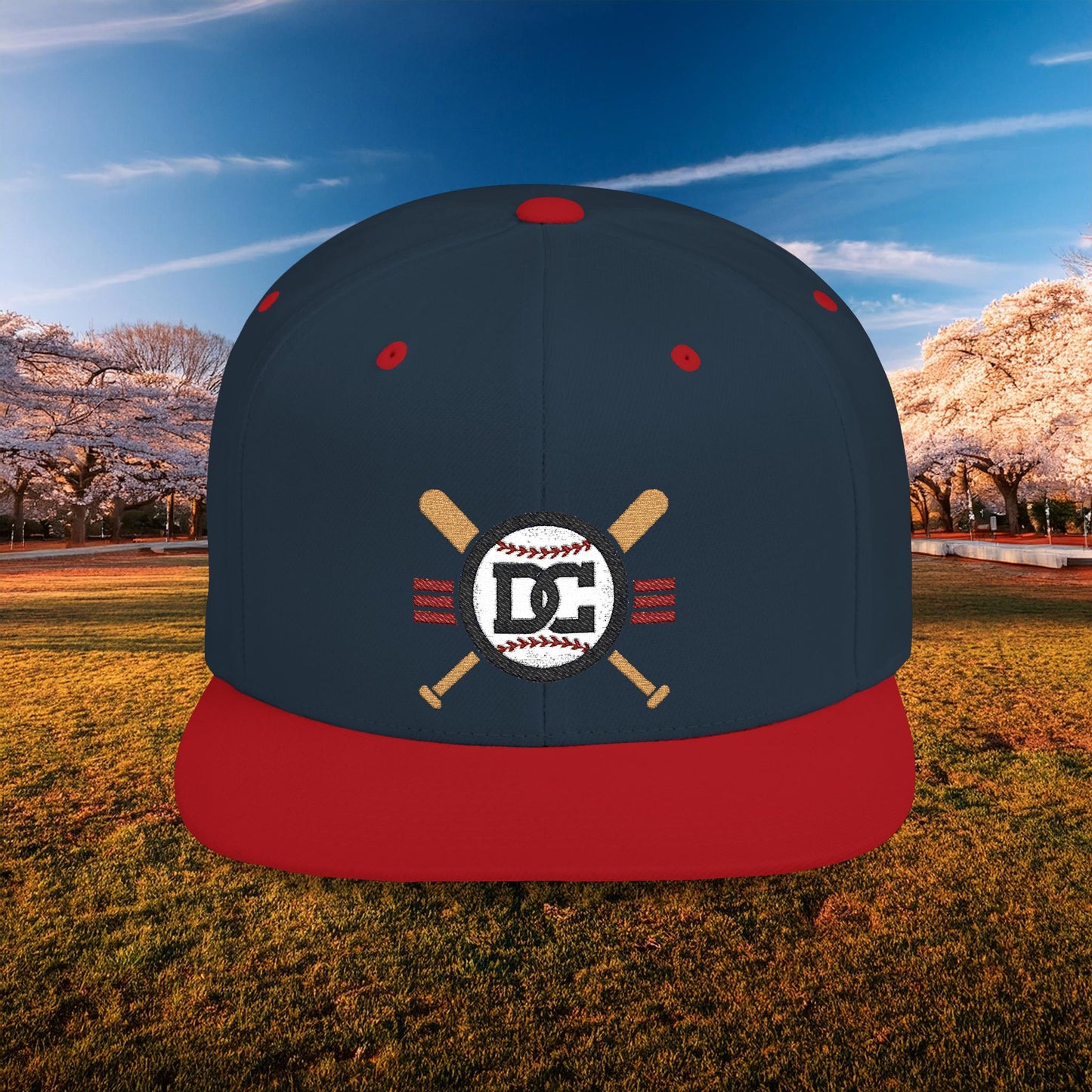 DC Baseball Flat Bill Snapback