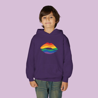 Rainbow Kiss Youth Hoodie