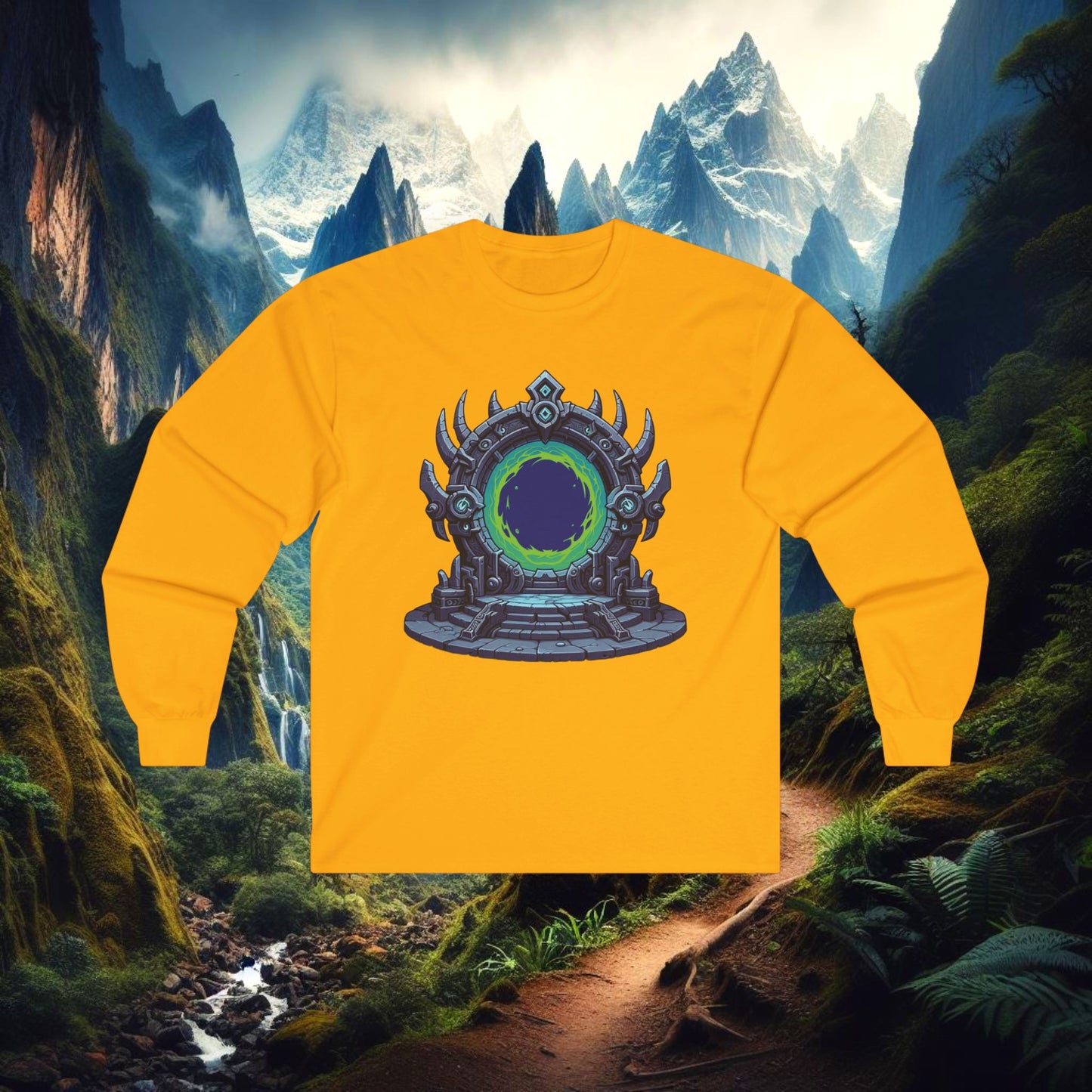 Dark Portal Long Sleeve Tee