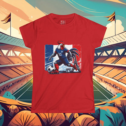 French Football Women's Softstyle Tee