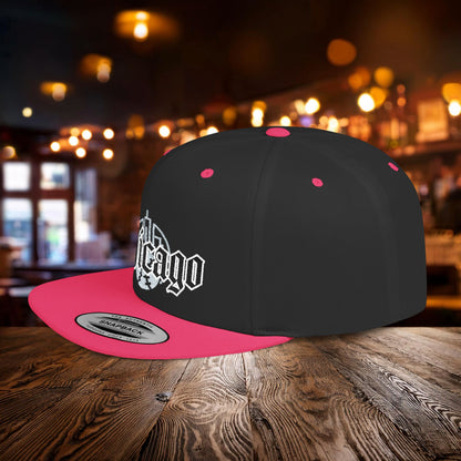 Chicago Baseball Logo Flat Bill Snapback
