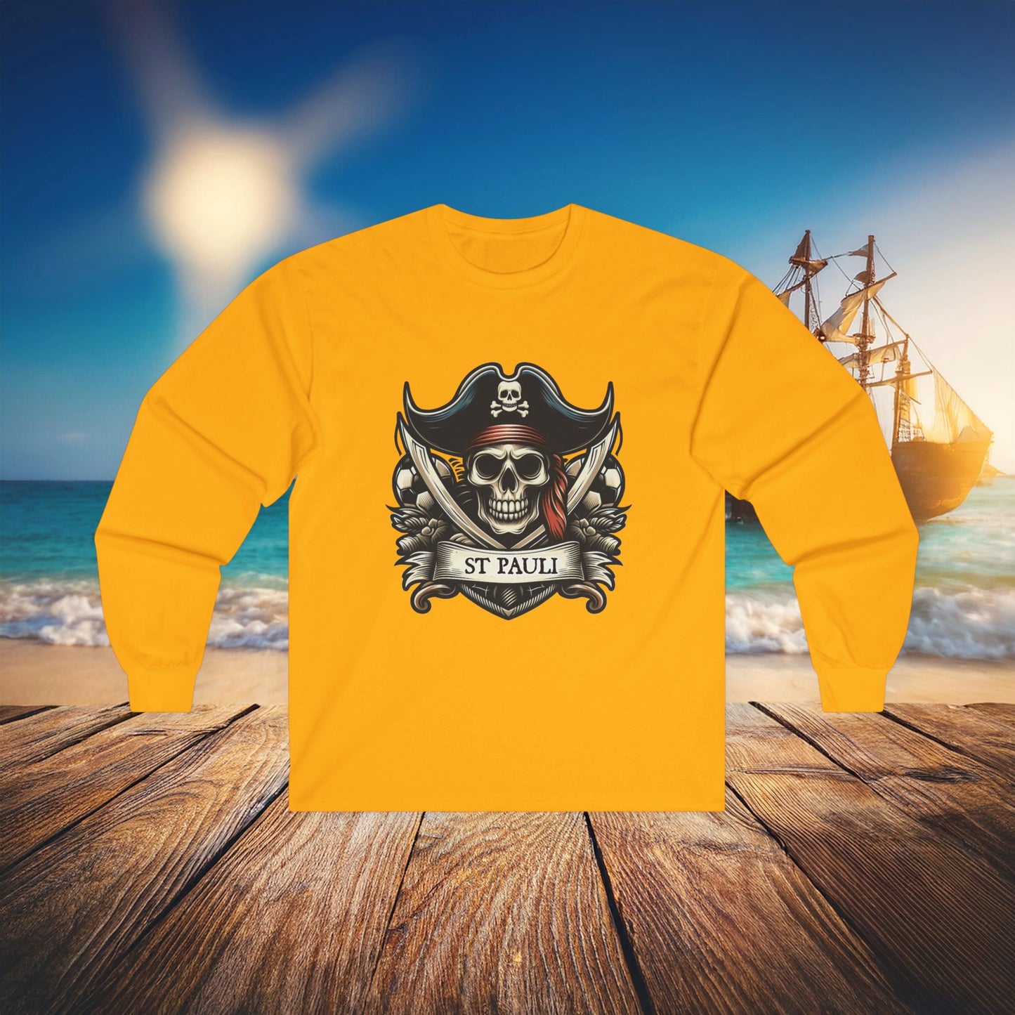 St Pauli Crest Long Sleeve Tee