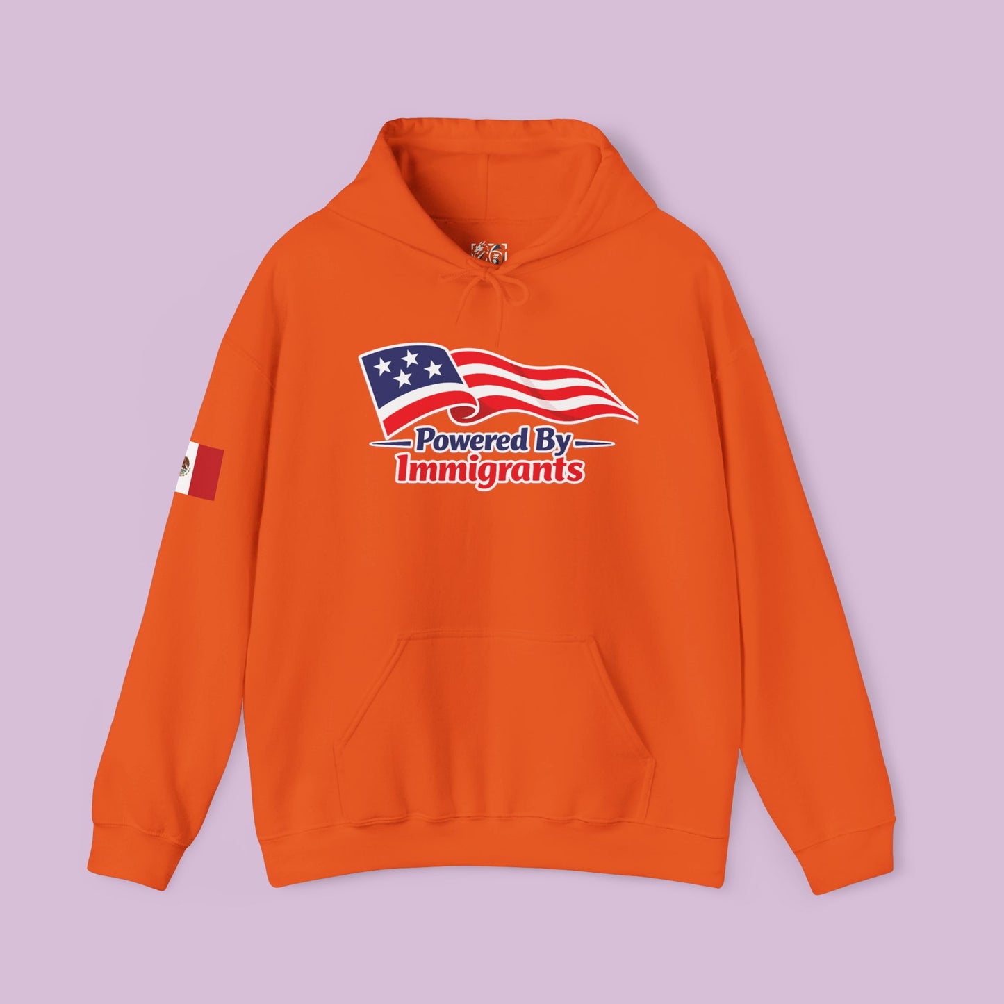 Powered By Immigrants Hoodie