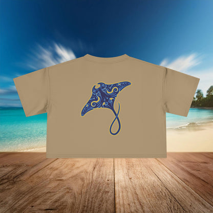 Manta Ray Women's Crop Tee