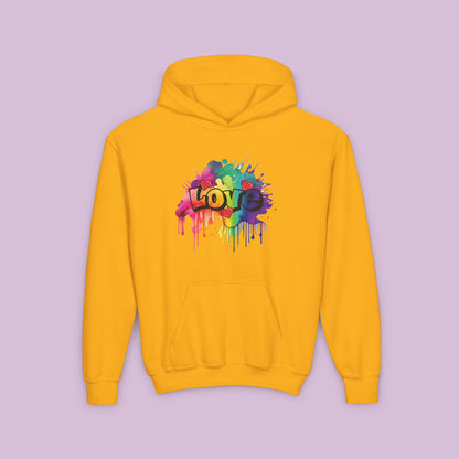 Love Color Bomb Youth Hoodie