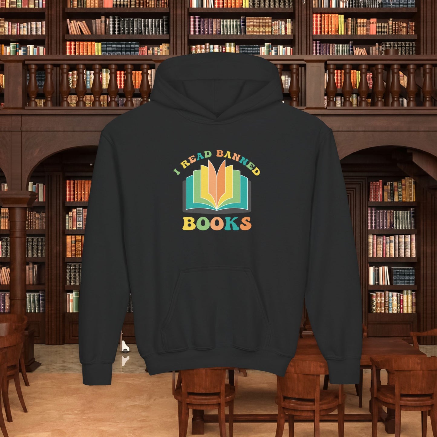 I Read Banned Books Youth Hoodie