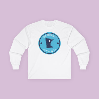 Stand With Minnesota Logo Long Sleeve Tee