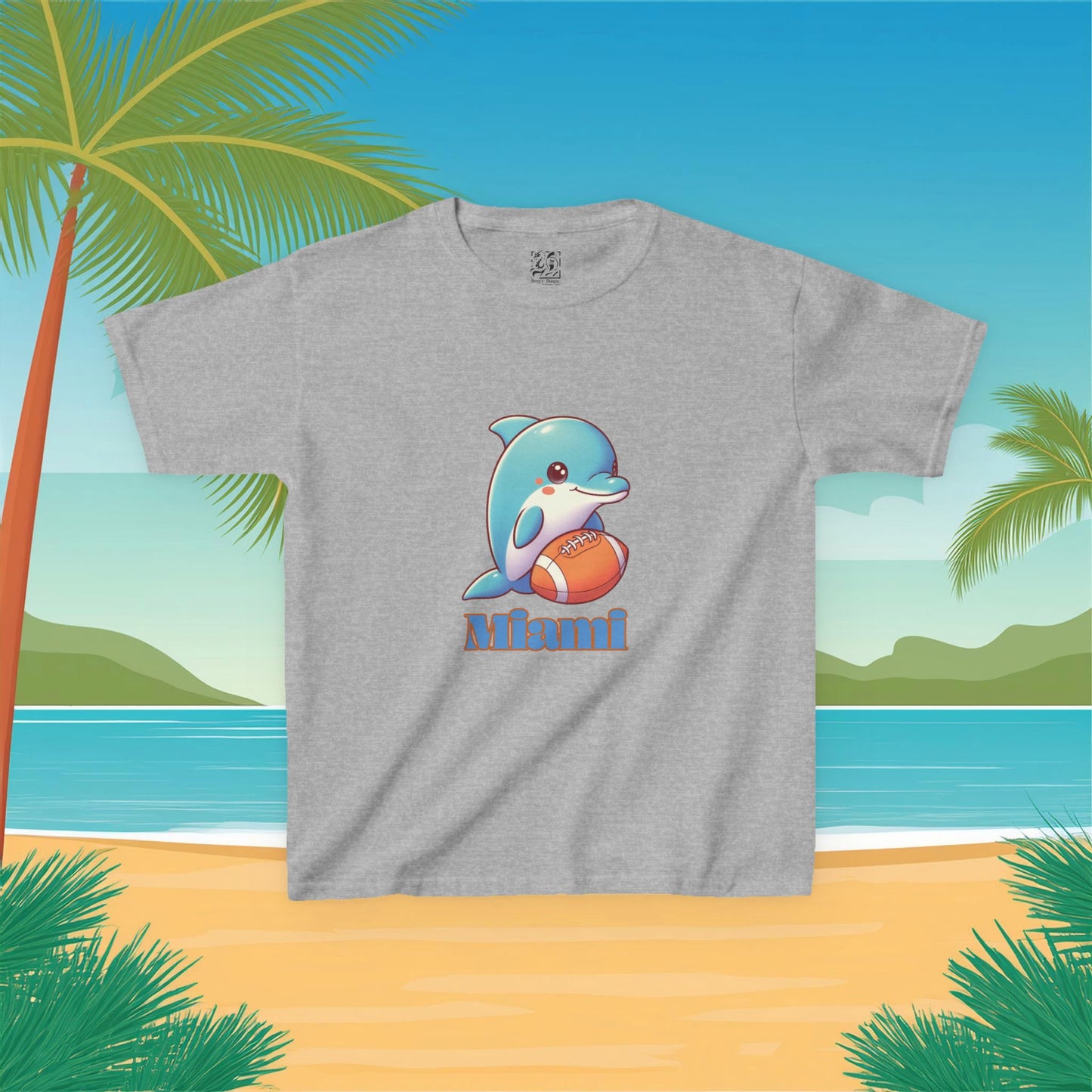 Miami Baby Dolphin Kids Tee