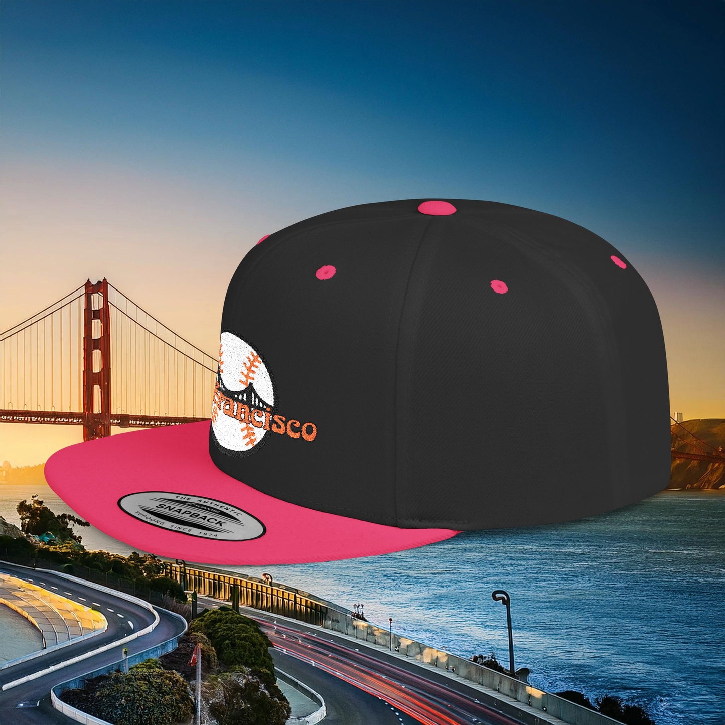 San Francisco Baseball Flat Bill Snapback