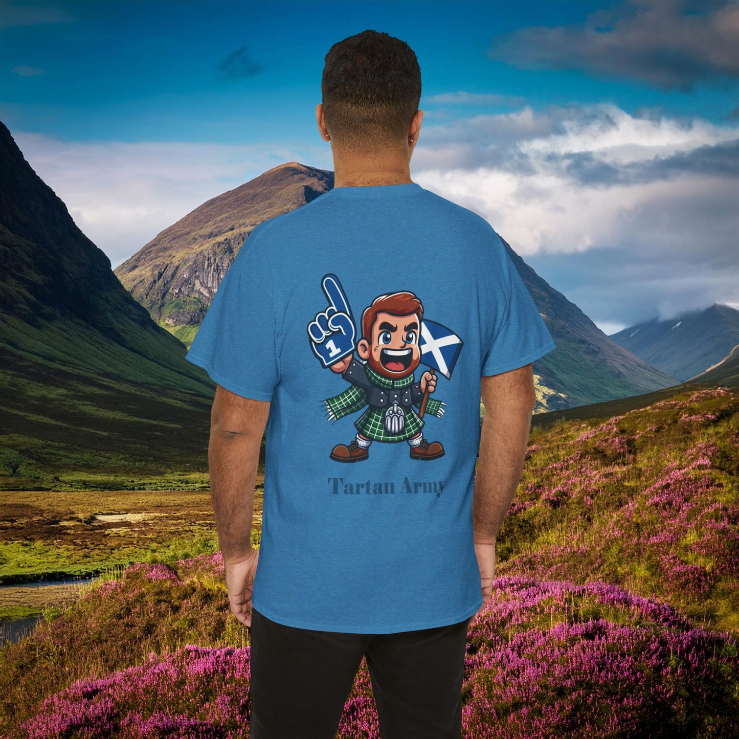 Scotland Tartan Army Tee