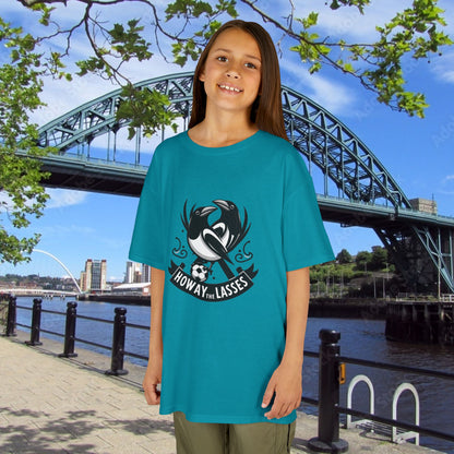 Newcastle United Howay the Lasses (twin mags) Kids Tee
