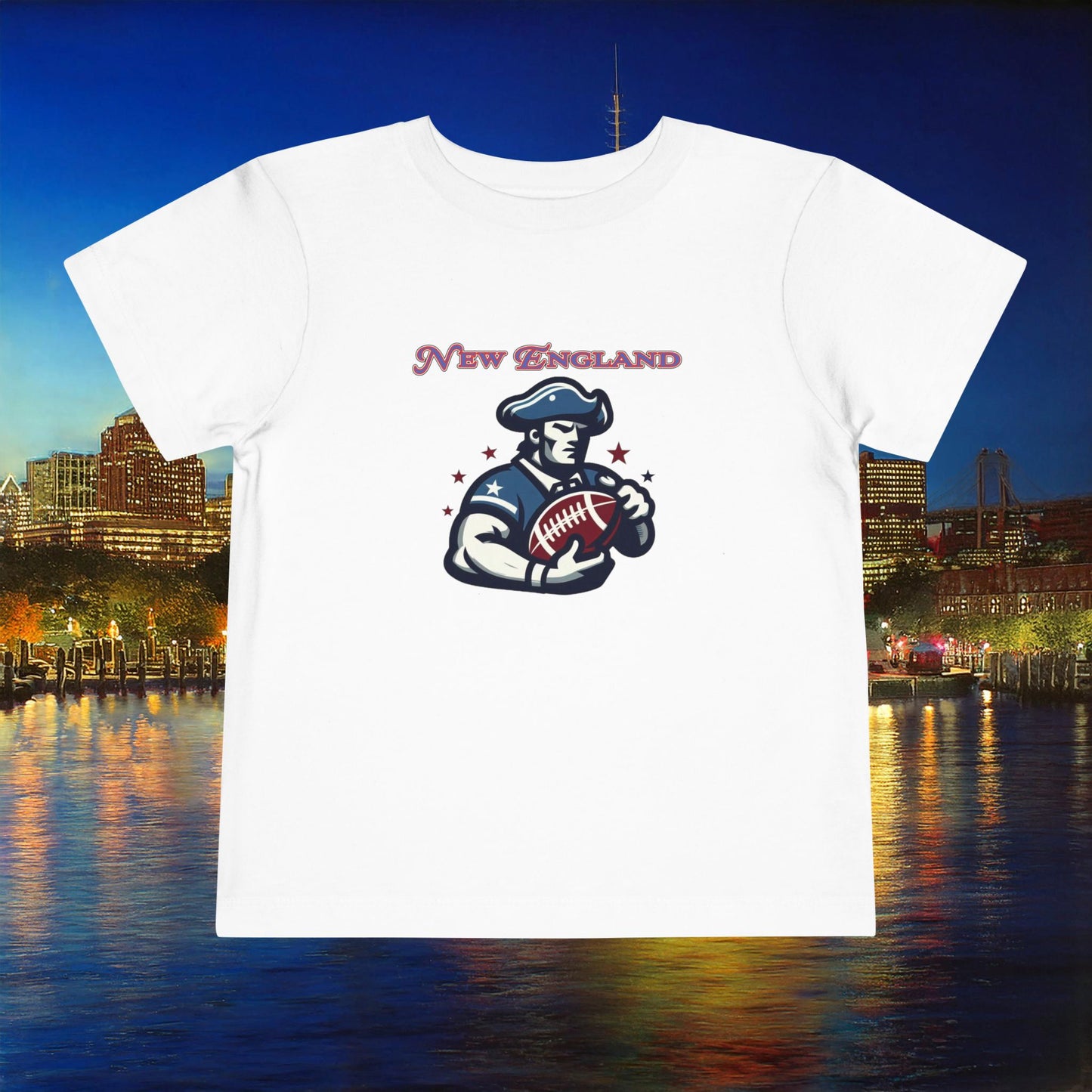 New England Football Toddler Tee