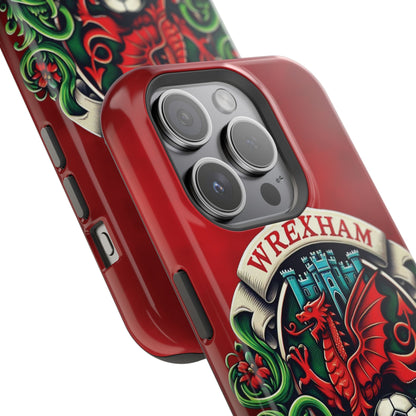 Wrexham Crest Impact-Resistant Cases