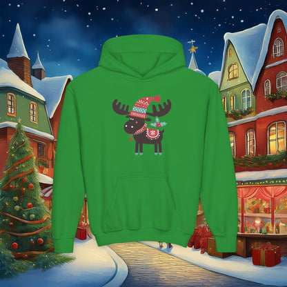 Christmoose Youth Hoodie