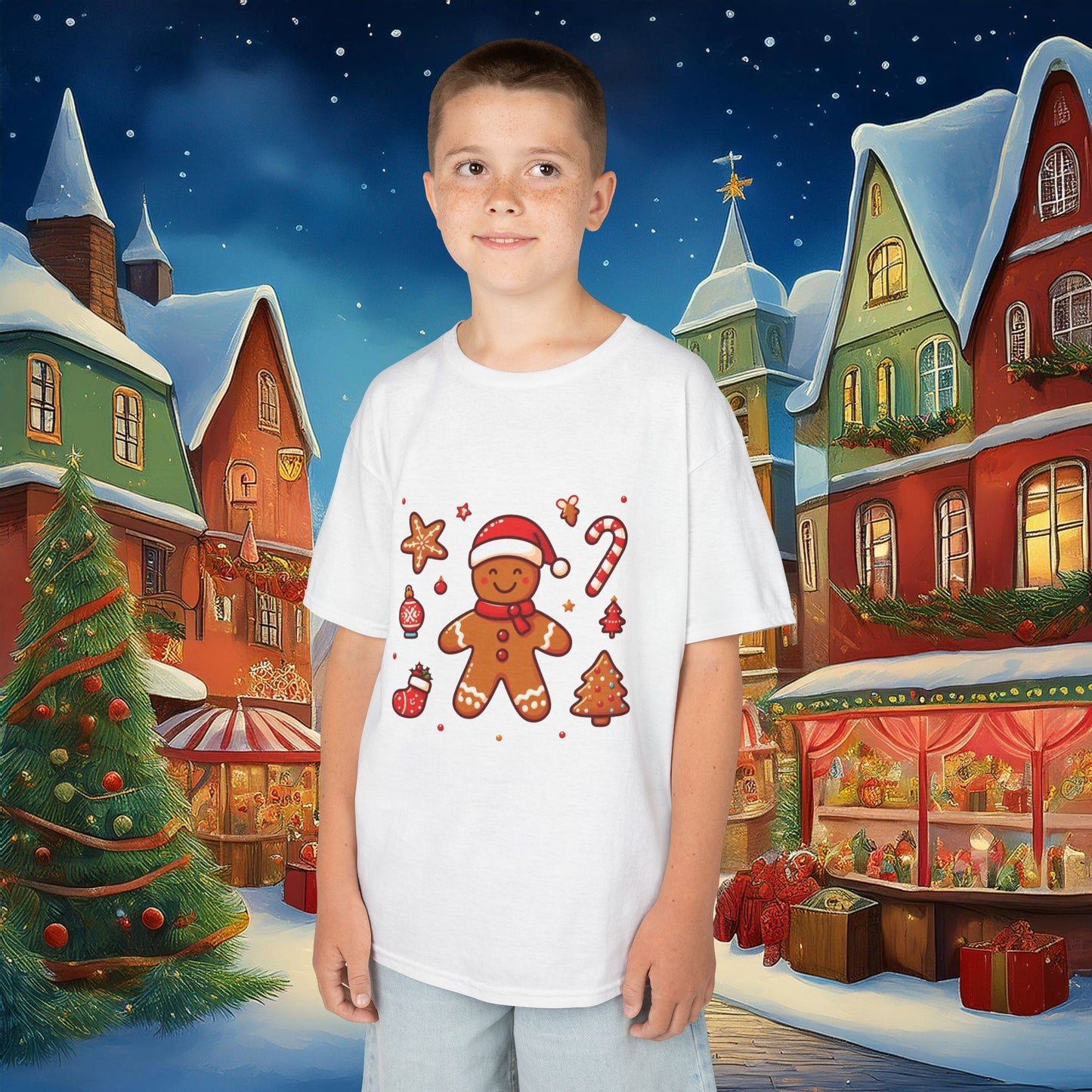 Gingerbread Kids Tee