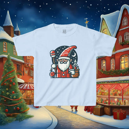Santa Gnome Kids Tee