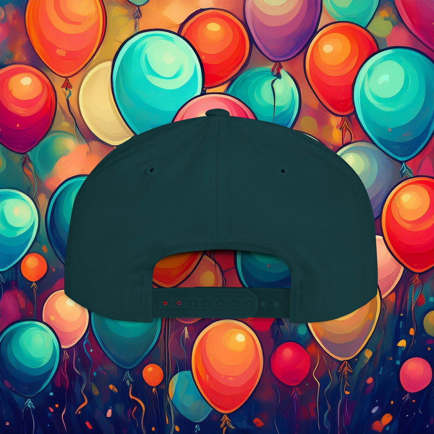 Rainbow Love Flat Bill Snapback