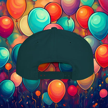 Rainbow Love Flat Bill Snapback