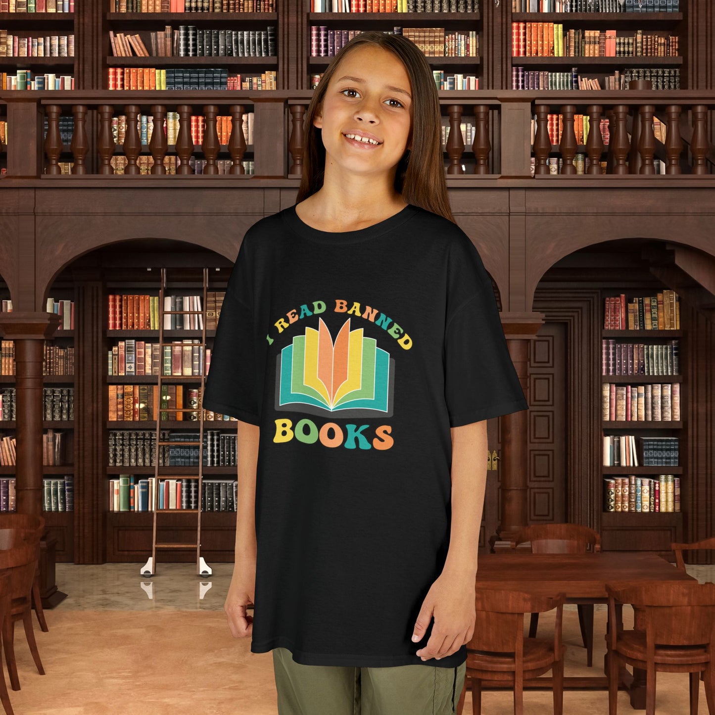 I Read Banned Books Kids Tee