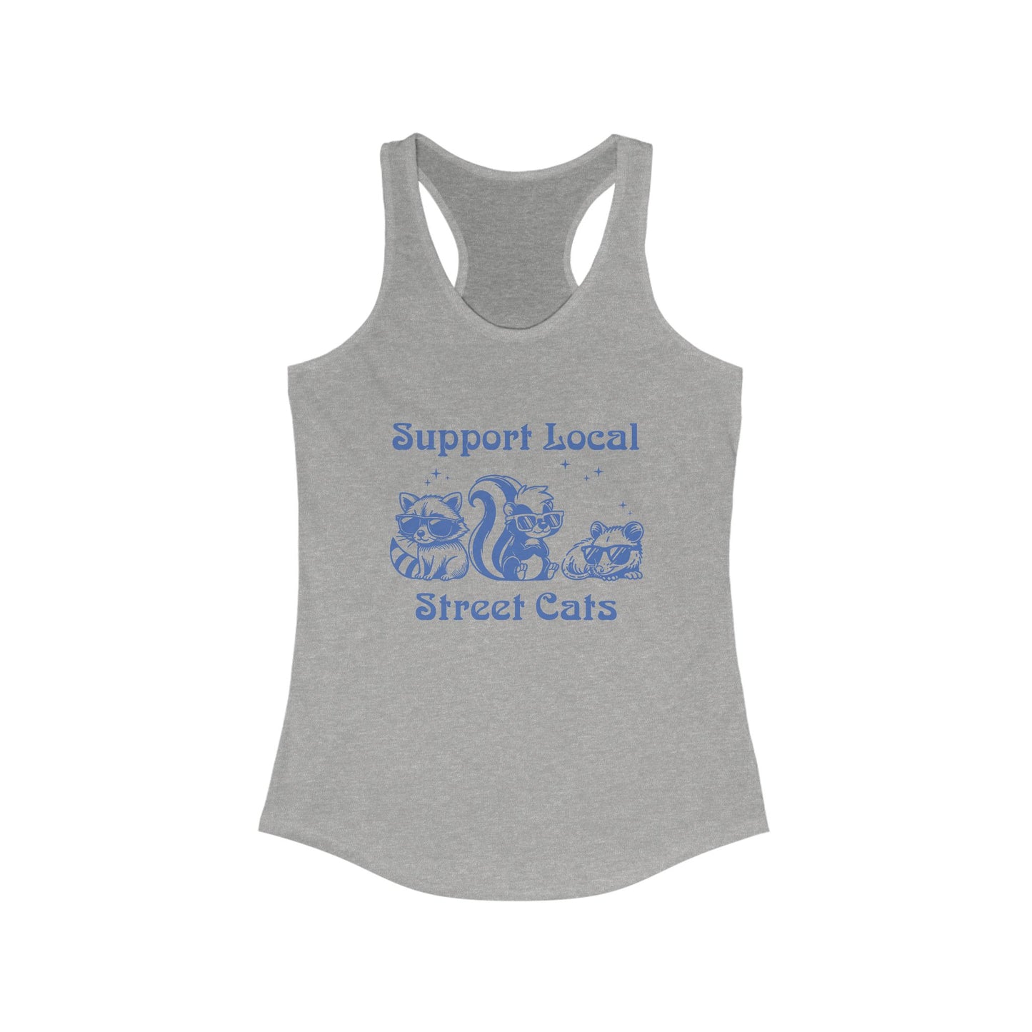 Support Local Street Cats Racerback Tank