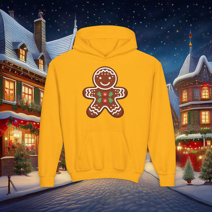 Gingerbread Man Youth Hoodie