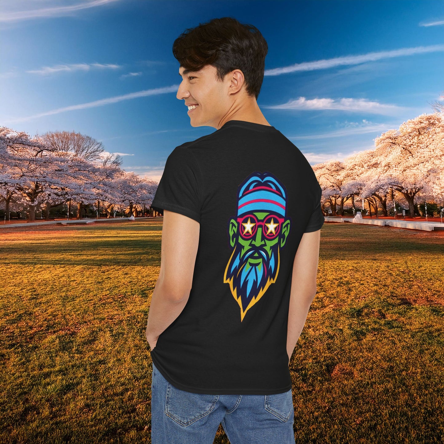 The District Psychedelic Wizard's Player Tee