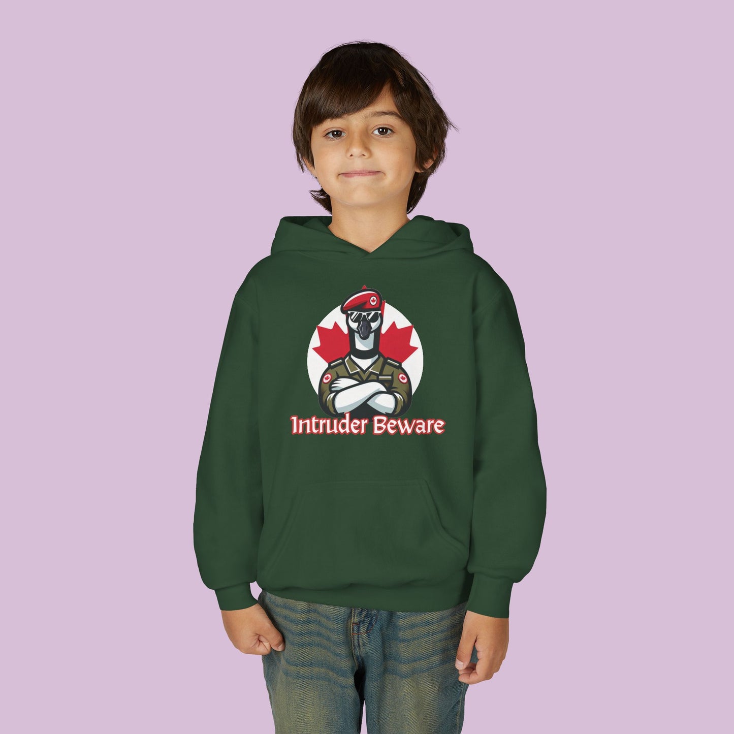 Canadian Goose "Intruder Beware" Youth Hoodie