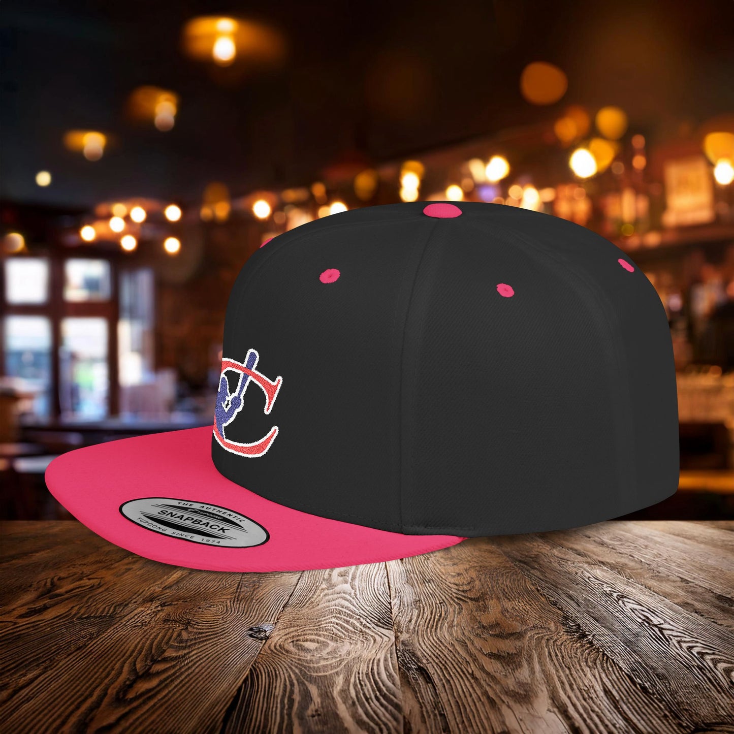 Cincinnati Player Logo Flat Bill Snapback