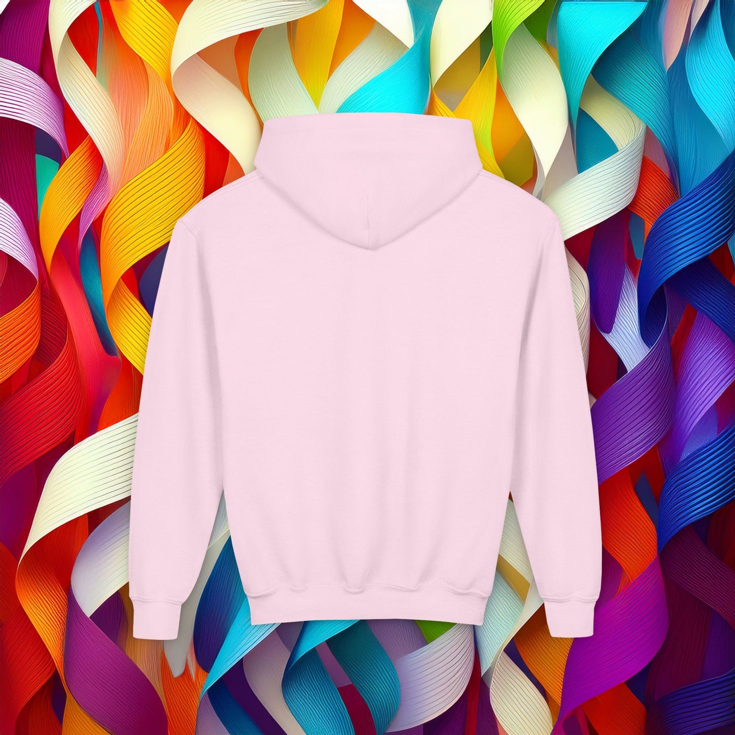 Rainbow Heart Youth Hoodie