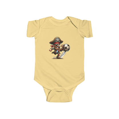 St Pauli Pirate Soccer Infant Bodysuit