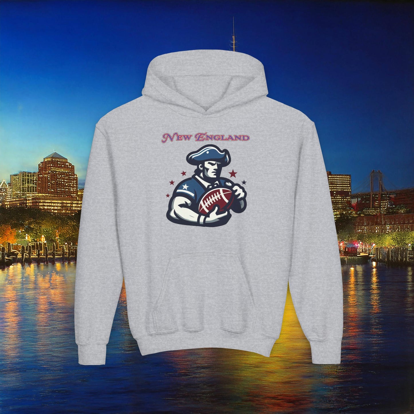 New England Football Youth Hoodie