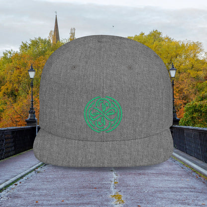Celtic FC Crest Flat Bill Snapback