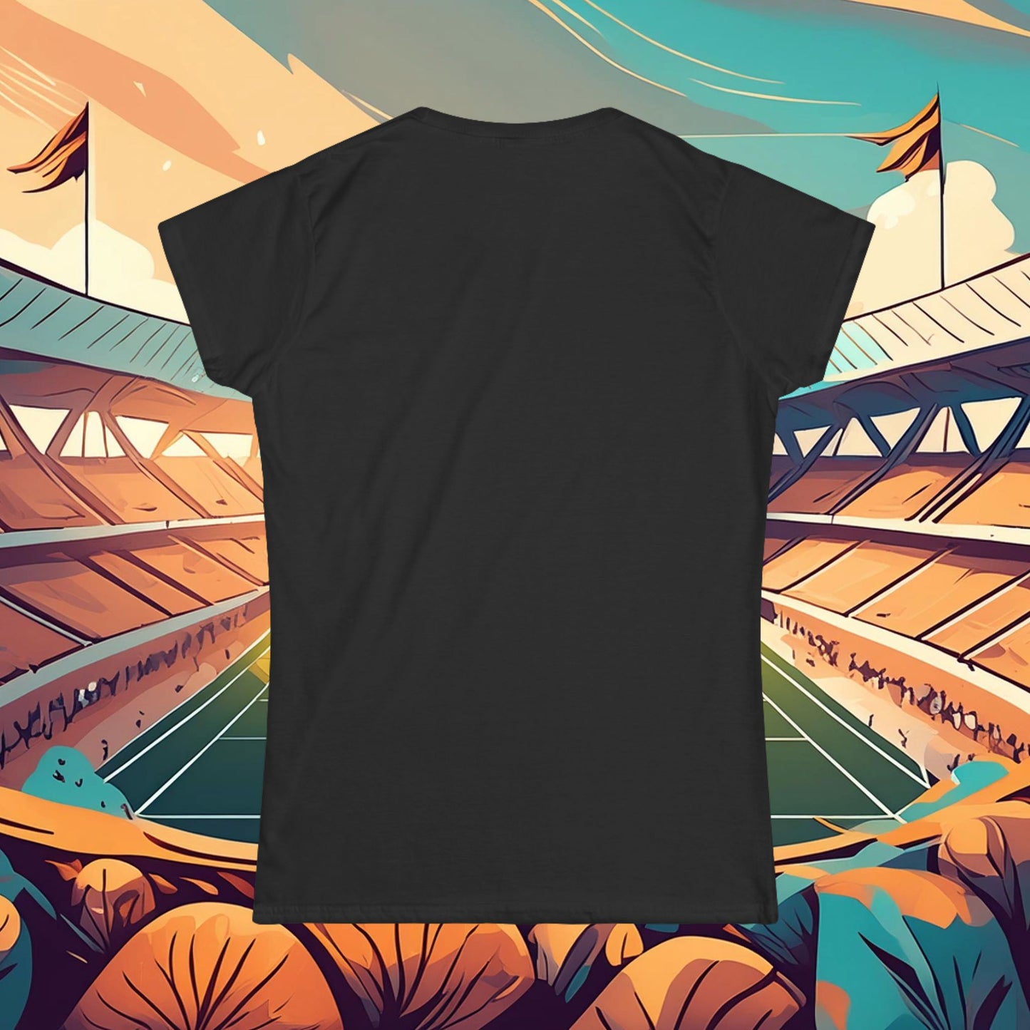 French Football Women's Softstyle Tee