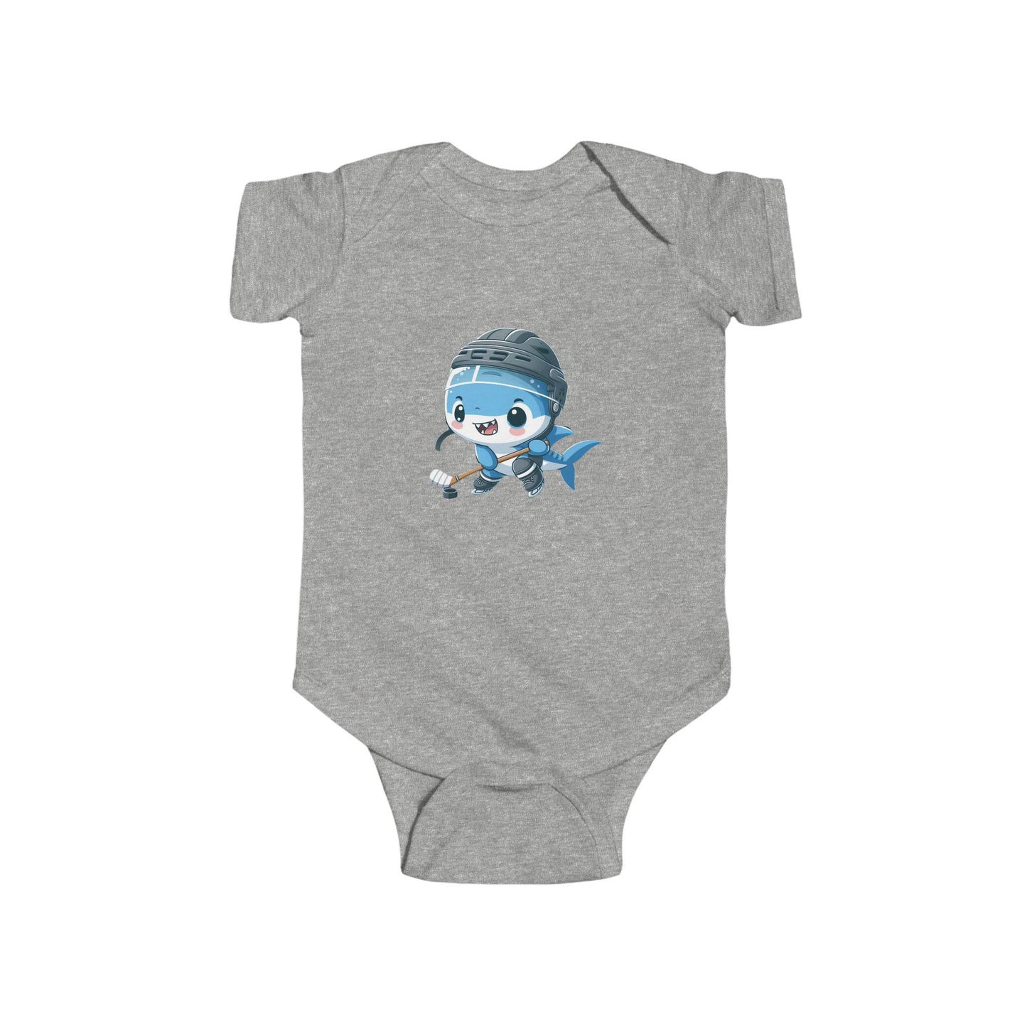 San Jose Hockey Mini Shark Player Infant Bodysuit