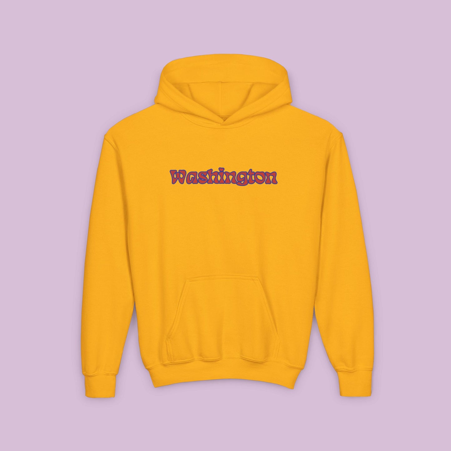 Psychedelic Funky W Skull Youth Hoodie