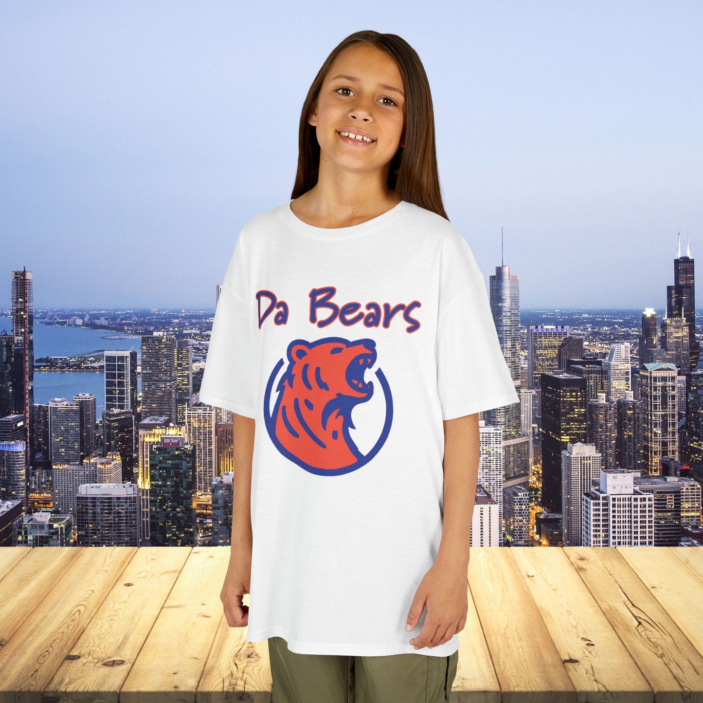 Da Bears Logo Kids Tee