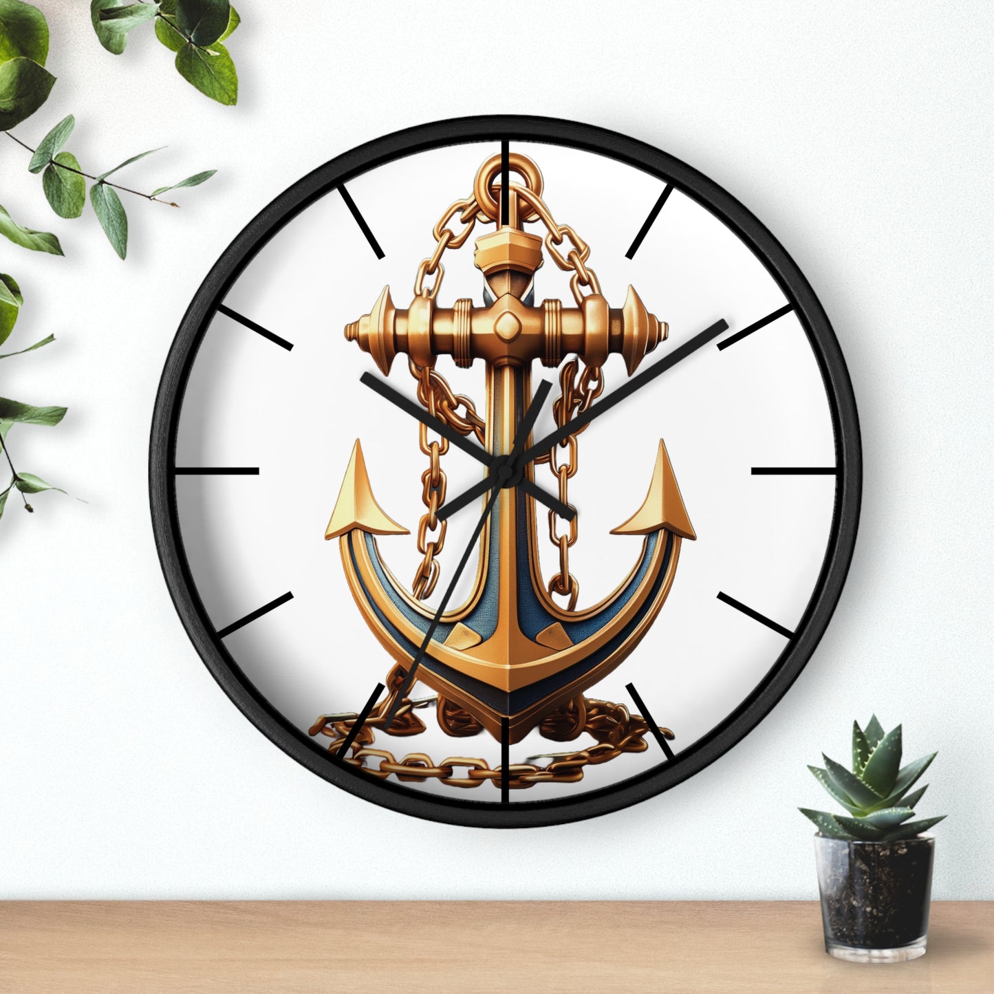 Anchor Wall Clock