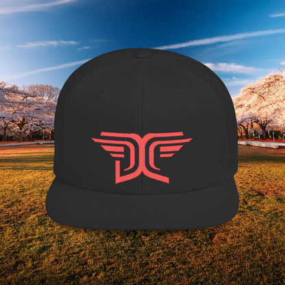 Winged DC Flat Bill Snapback