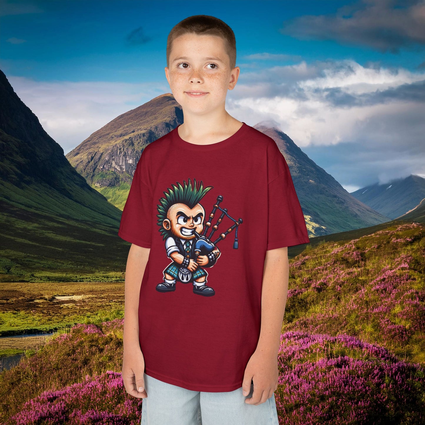 Scottish Punk Rock Kids Tee