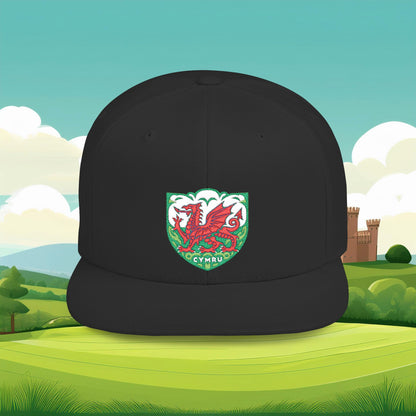 The Cymru Flat Bill Snapback